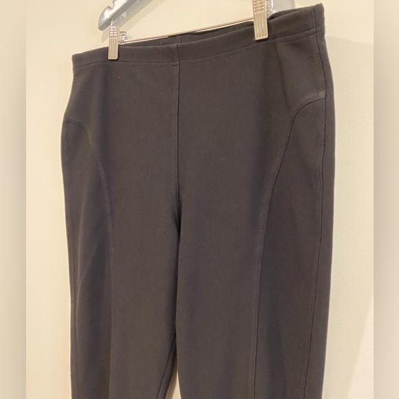 VINTAGE 90s Riding equestrian style ribbed legging pant - Picture 2 of 5